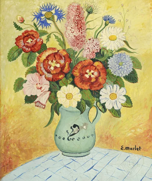 Élisée Maclet — Bouquet de fleurs,