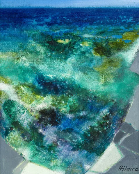 Camille Hilaire — "La crique à Antibes"
