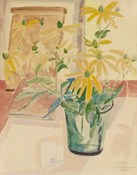 Erich Heckel — Helianthemum-Blüten