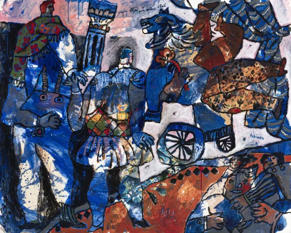 Théo Tobiasse — Cirque bleu pour couleur d'exil