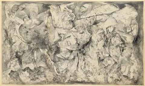 Bernard Schultze — Ereignisse poltern durcheinander