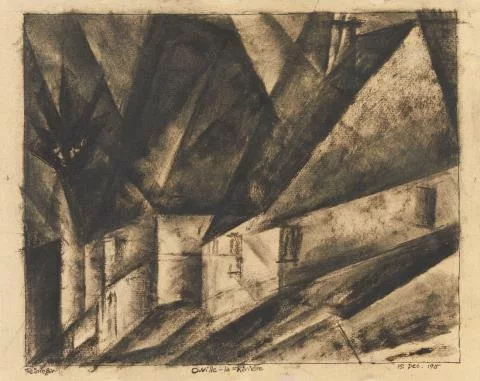 Lyonel Feininger — Ouville-la-Rivière