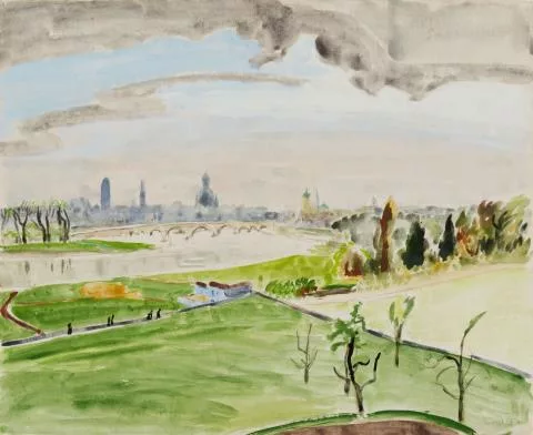 Erich Heckel — An der Elbe