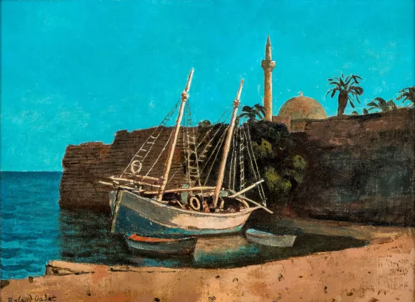 Roland Oudot — Barques à Cos,