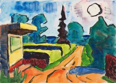 Karl Schmidt-Rottluff — Sommermorgensonne