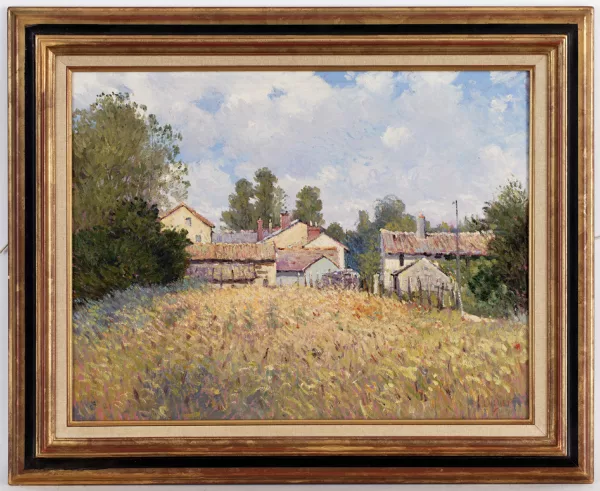 Luc Didier — Luc Didier (1954), Le Moulin Neuf à Lencloître,