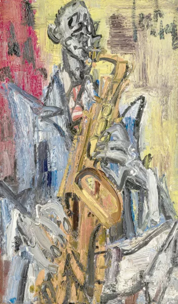 Eugène Paul — "Saxophoniste",