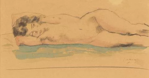 Jules Pascin — Liegender Akt