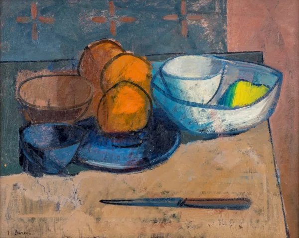Jacques Berger — Nature morte aux orange