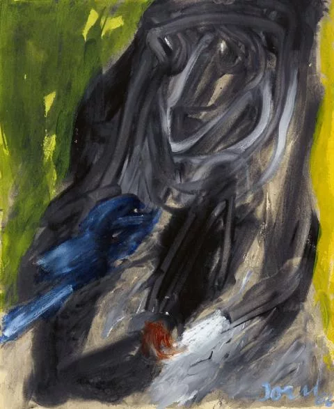 Asger Jorn — The blue bird