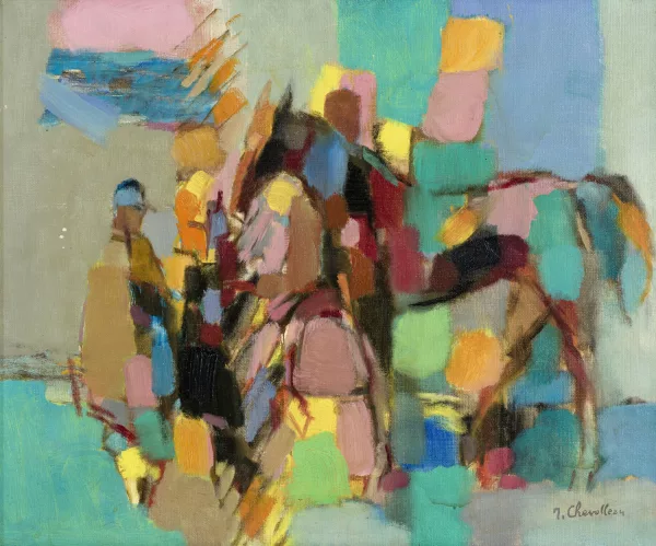 Jean Chevolleau — Aux courses