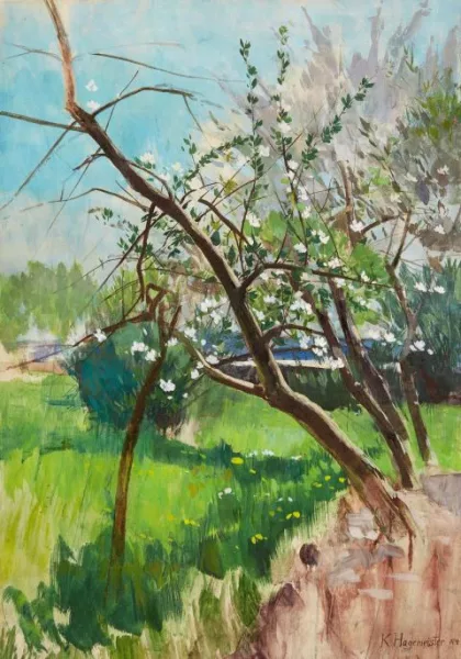 Karl Hagemeister — Apfelblüte