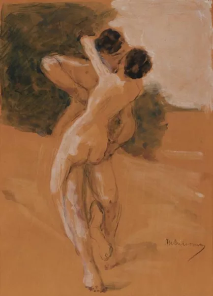 Max Liebermann — Liebespaar