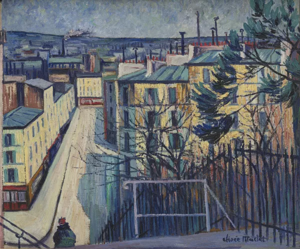 Élisée Maclet — "Montmartre - Les escaliers"