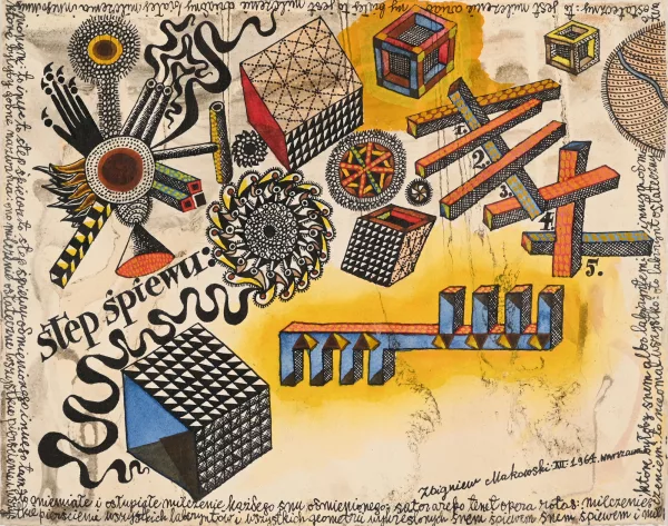 Zbigniew Makowski — Sans titre, 1964