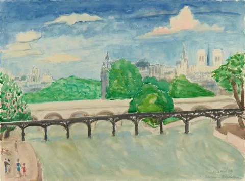 Erich Heckel — Seine-Brücken
