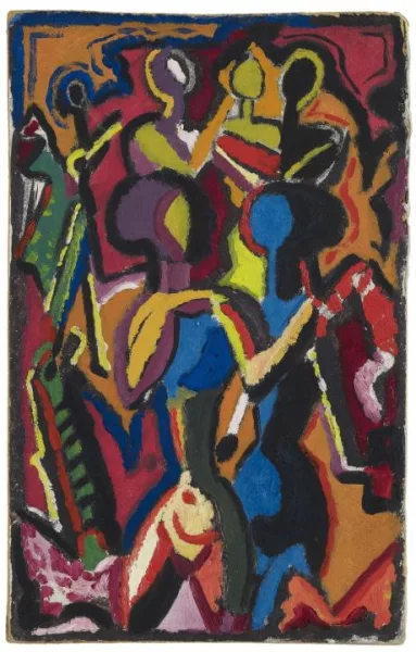 Max Ackermann — Figürliche Szene