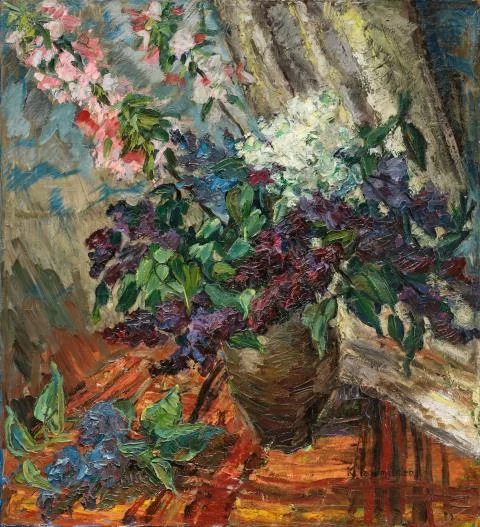 Karl Hagemeister — Nature morte aux fleurs