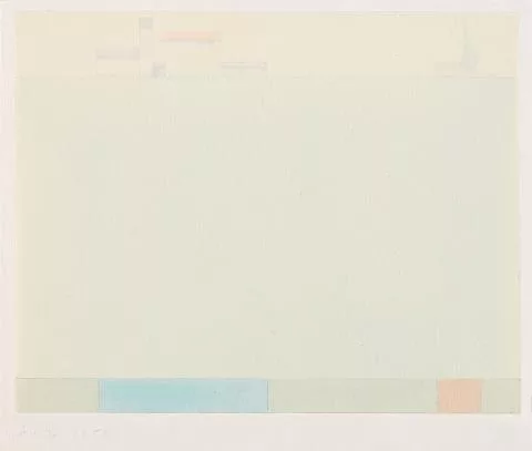 Antonio Calderara — Ohne Titel (Orta-See)