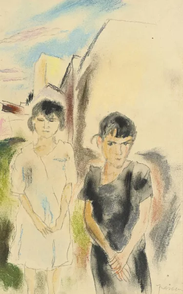 Jules Pascin — "Enfants cubains",