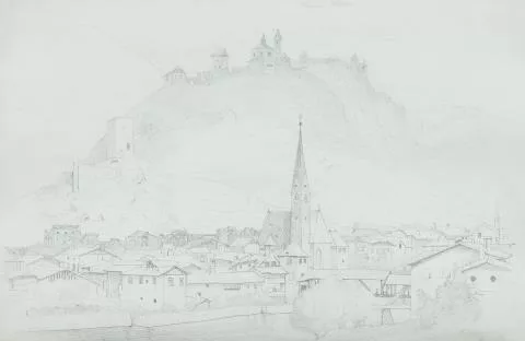 Carl Spitzweg — Kloster Säben in Klausen