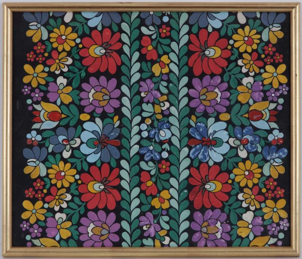 Raoul Dufy — Fleurs exotiques, projet pour un tissu d'ameublement