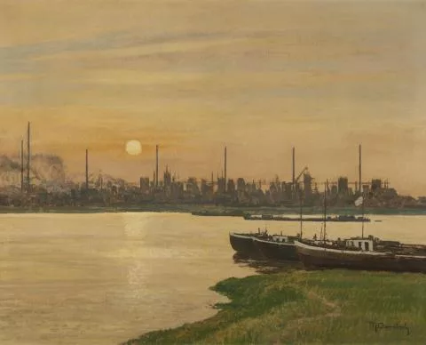 Max Clarenbach — Duisburger Hafen