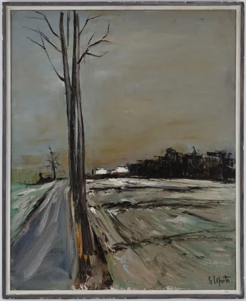 Georges Laporte — Paysage à Givry