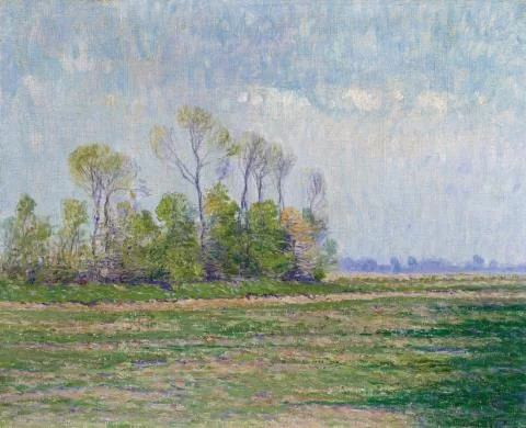 Paul Baum — Weite Landschaft bei Knokke