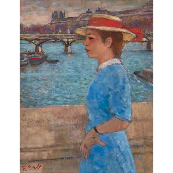 François Gall — "Le Pont des Arts".