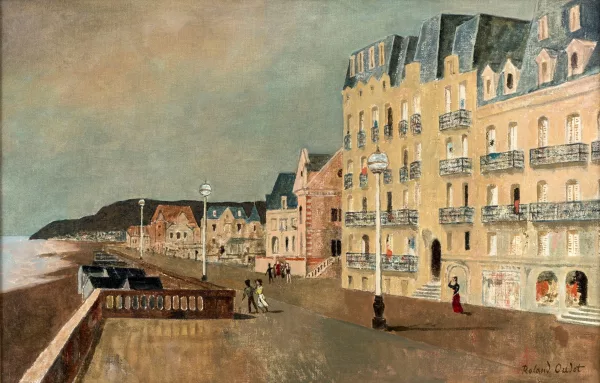 Roland Oudot — Carbourg du côté de chez Proust, 1976,