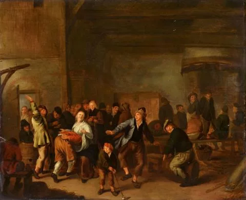 Jan Miense Molenaer — Feiernde Bauerngesellschaft