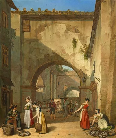Michael Neher — Fischmarkt in Rom