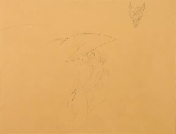 Mimmo Paladino — Tre pescatori minacciati da una stella cometa, 1981