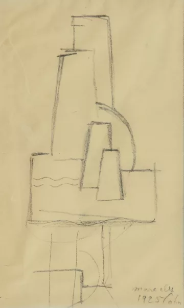 Marcelle Cahn — Dessin N° 65, 1925