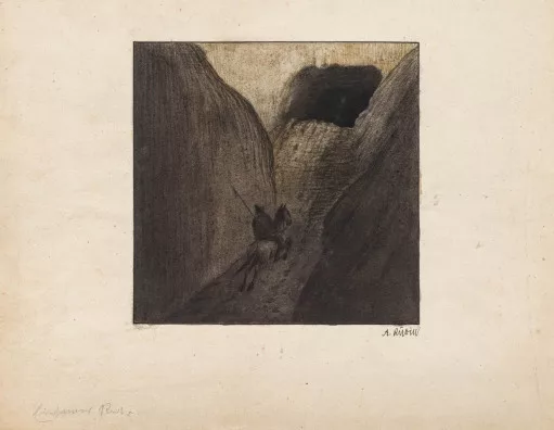 Alfred Kubin — Einsamer Reiter