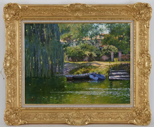 Luc Didier — La Dronne à Sablons (Gironde)