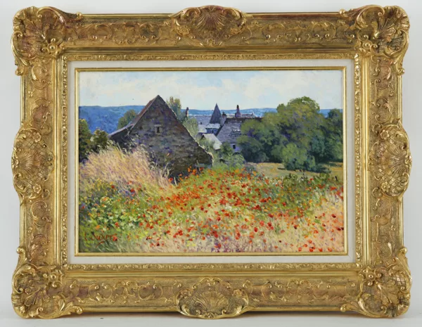 Luc Didier — Luc Didier (1954), \\Champ de fleurs à Hautefage en