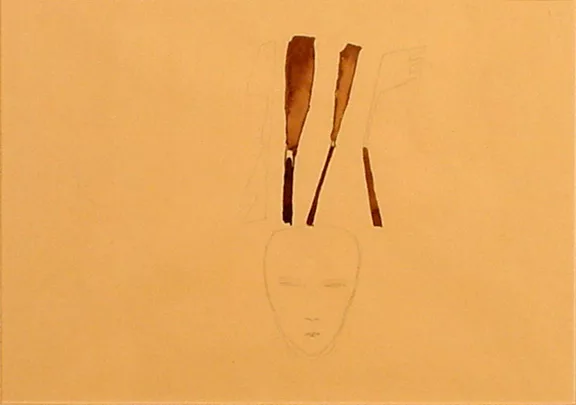 Mimmo Paladino — Senza ragione, 1980