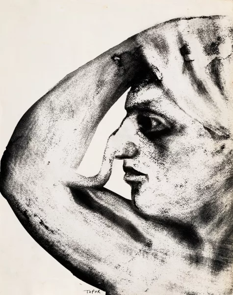 Roland Topor — Homme de profil