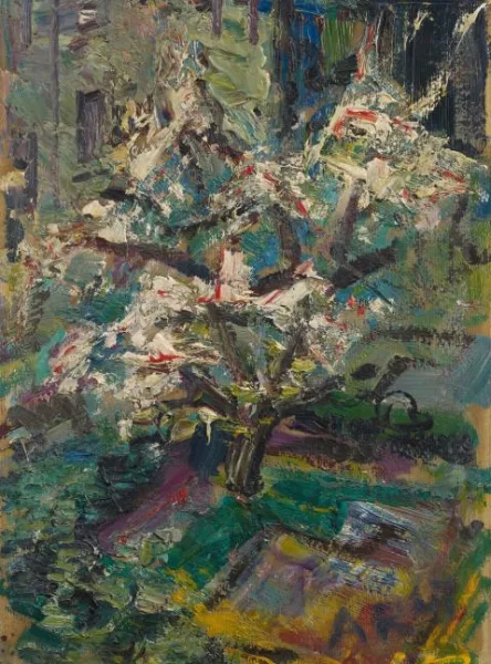 Anton Räderscheidt — Blühender Kirschbaum