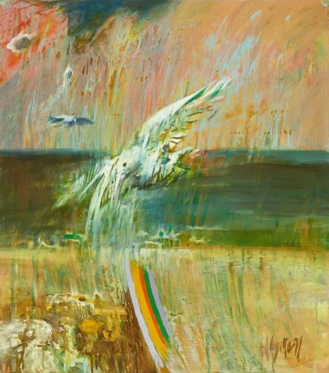 Willi Sitte — Fliegende Möwe