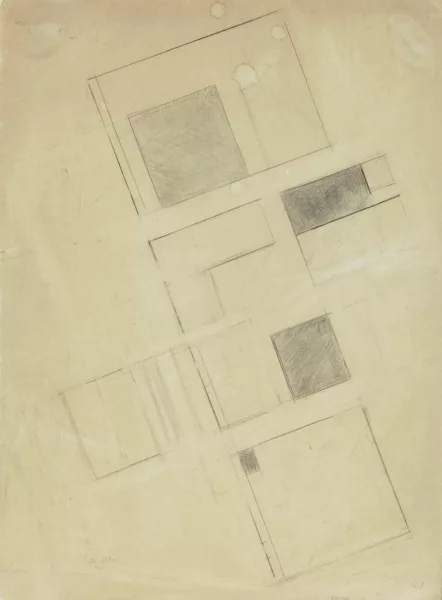 Marcelle Cahn — Dessin (A1), 1961