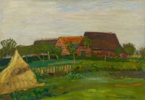 Otto Modersohn — Landschaft bei Fischerhude