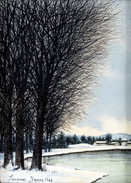 Jacques Deperthes — Le lac de Joux