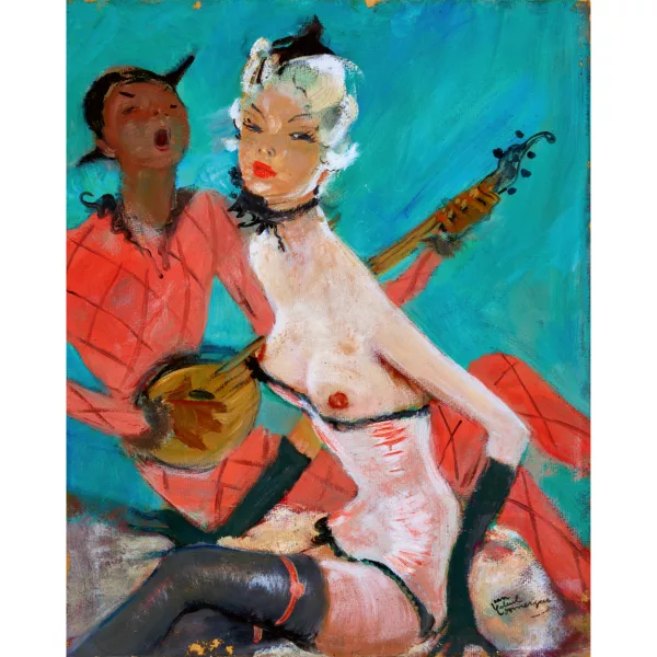 Jean-Gabriel Domergue — "Carnaval".