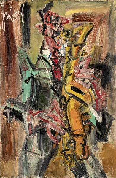 Eugène Paul — "Le saxophoniste",