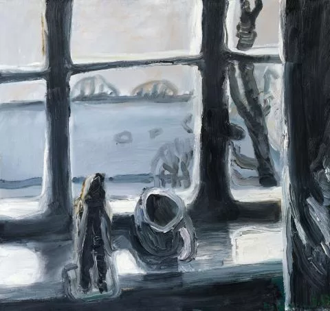 Klaus Fußmann — Ohne Titel (Fenster)