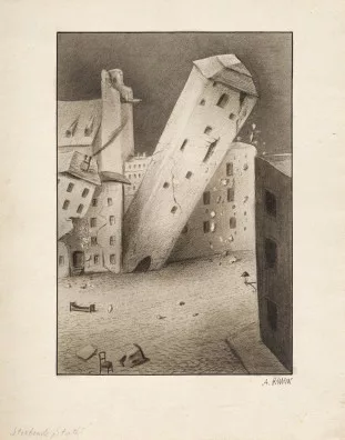 Alfred Kubin — Sterbende Stadt