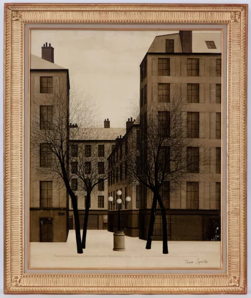 Jacques Deperthes — "Place Furstenberg, Paris"